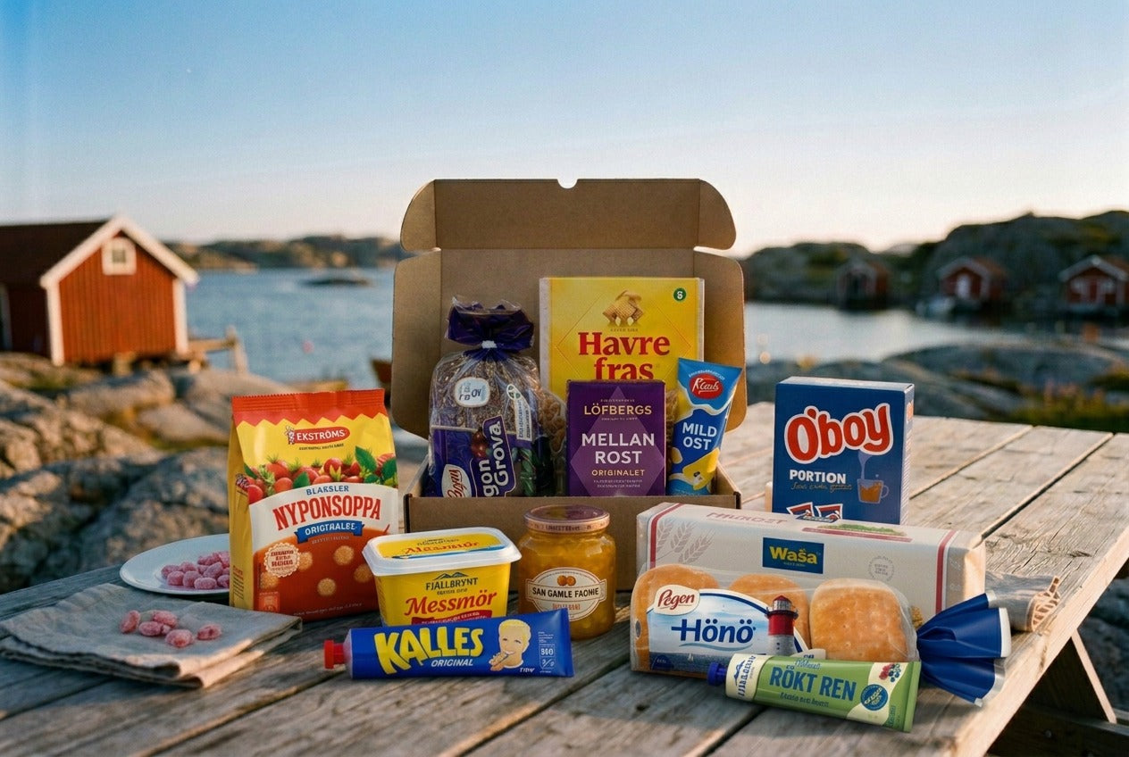 Swedish food and groceries available to buy online worldwide
