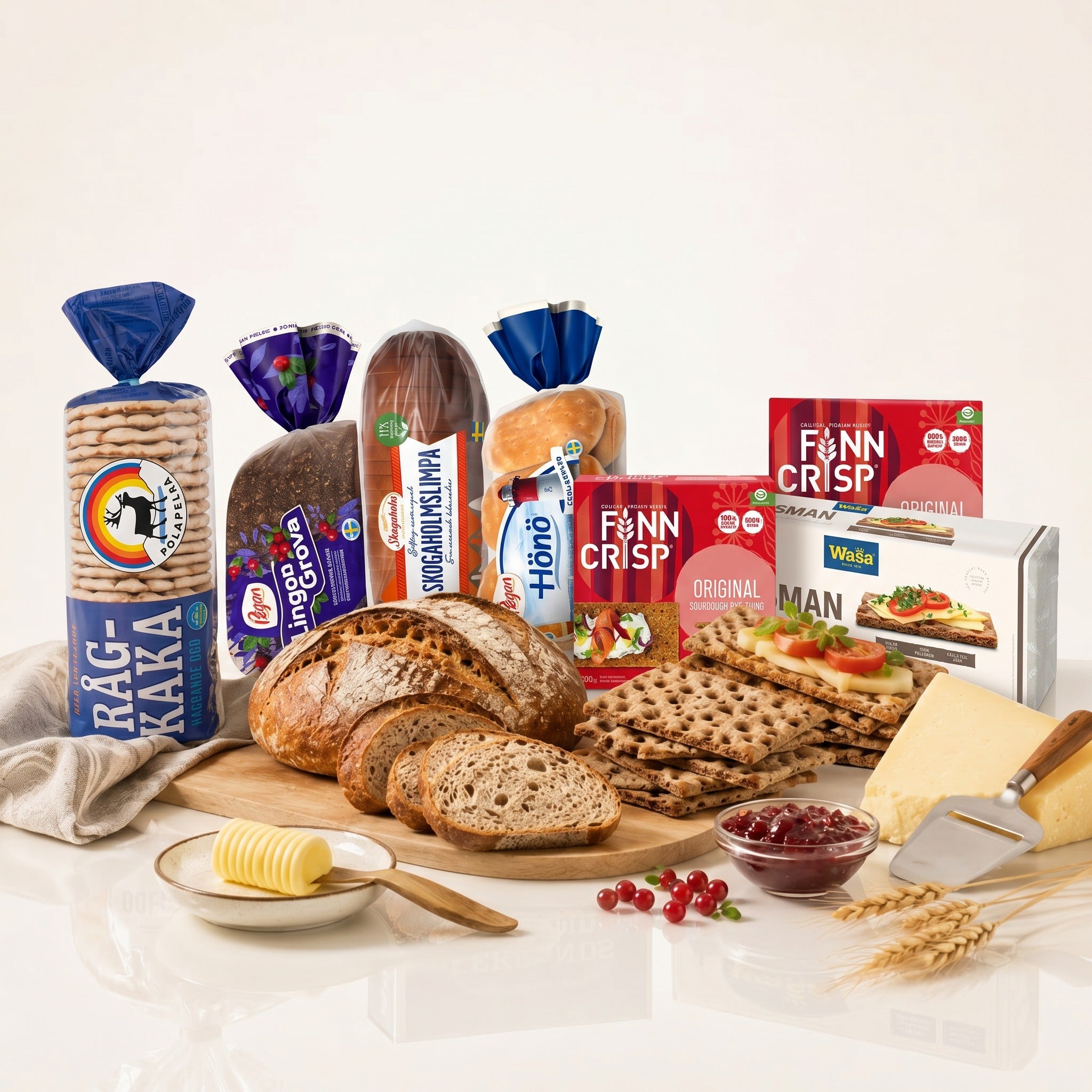 Authentic Swedish bread with hearty rye loaves and crispy crispbreads for smörgås and Nordic meals | Swedish Cravings