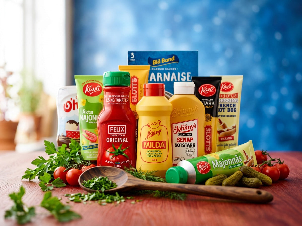 Authentic Swedish sauces and condiments including remoulade and Scandinavian staples for smorgåsbord and everyday meals | Swedish Cravings