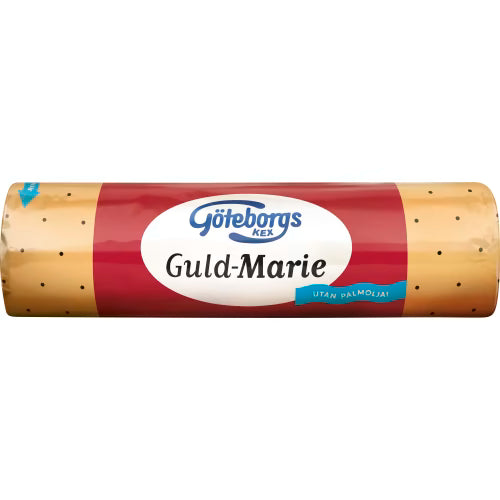 Göteborgs Kex Guld Marie Biscuits 3 × 200g (3 × 7.05 oz) – Authentic Swedish Classic Butter Biscuits