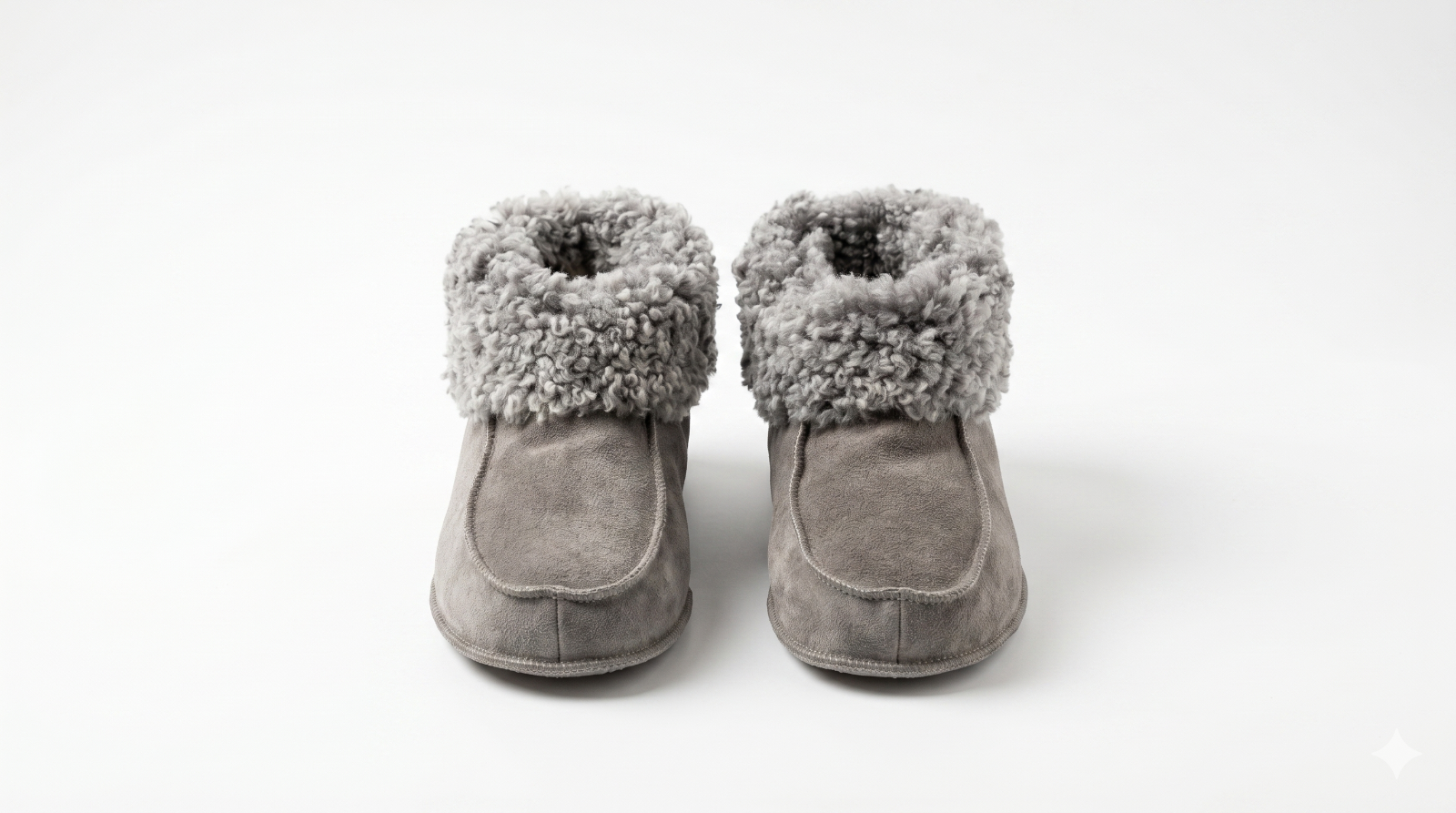 Sheepskin Slippers – Warm Wool-Lined House Slippers with Genuine Sheepskin Collar | Cozy Indoor Footwear for Women &amp; Kids