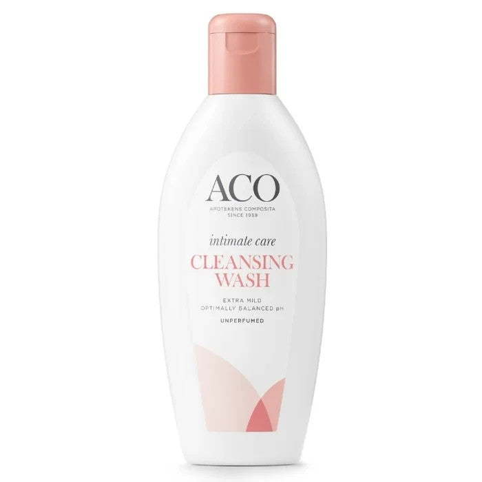 3 × ACO Intimate Care Cleansing Wash 250ml (8.45 fl oz) – Gentle Swedish Feminine Wash for Daily Intimate Hygiene