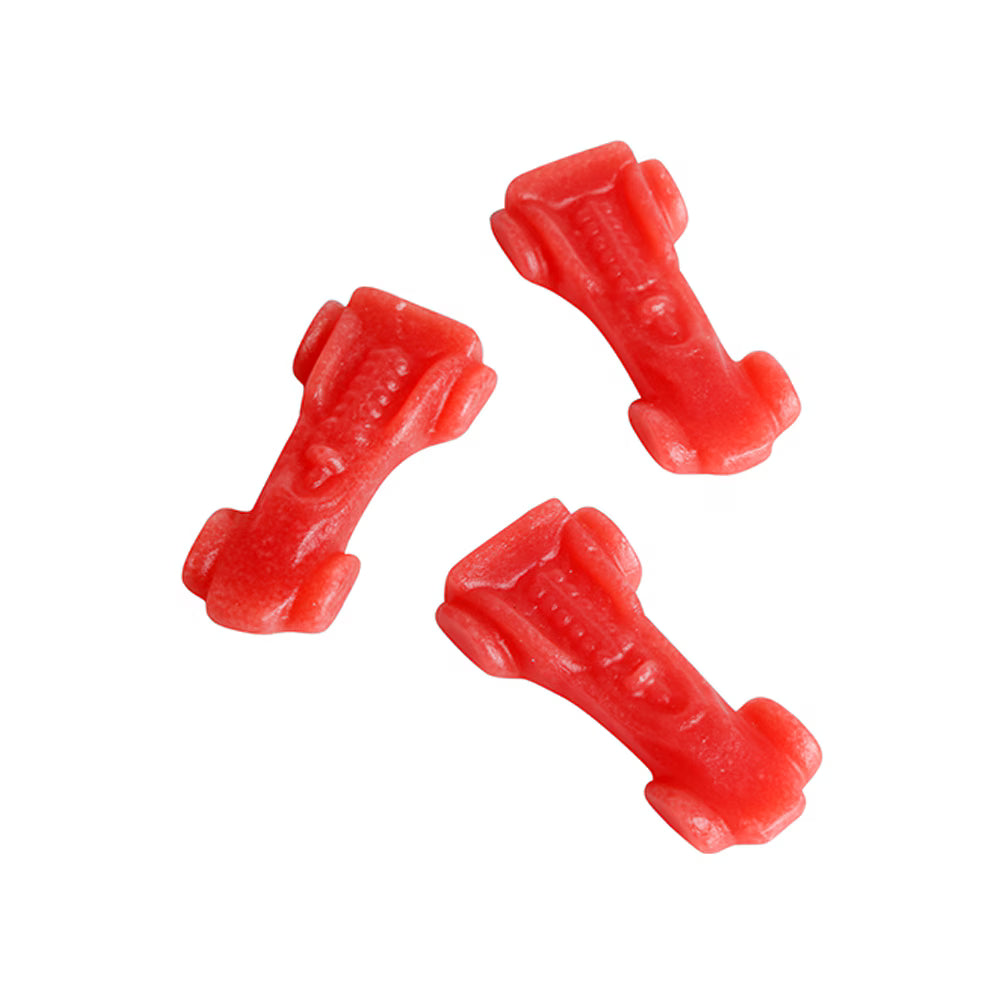 3 x Toms Ferrari Bilar Original 130g (4.58 oz) – Authentic Swedish Car-Shaped Fruit Gummies