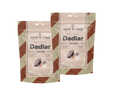 2 x Dave & Jon's Dadlar Sour Cola 125g – Swedish sour cola flavored dates in striped pouches, no added sugar, vegan
