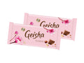 2 x Fazer Geisha Chokladkaka 121g – Milk Chocolate with Crispy Hazelnut Filling, 242g (8.5 oz)