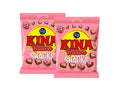 2 x Fazer Kina Snacks Hallon 140g bags – crispy raspberry chocolate-coated wheat puffs from Fazer
