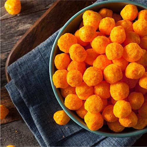 2 Bags of OLW Cheez Balls 225g (7.93 oz) – Authentic Swedish Crispy Cheese Snacks