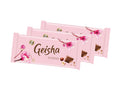 3 x Fazer Geisha Chokladkaka 121g – Milk Chocolate with Crispy Hazelnut Filling, 363g (12.8 oz)