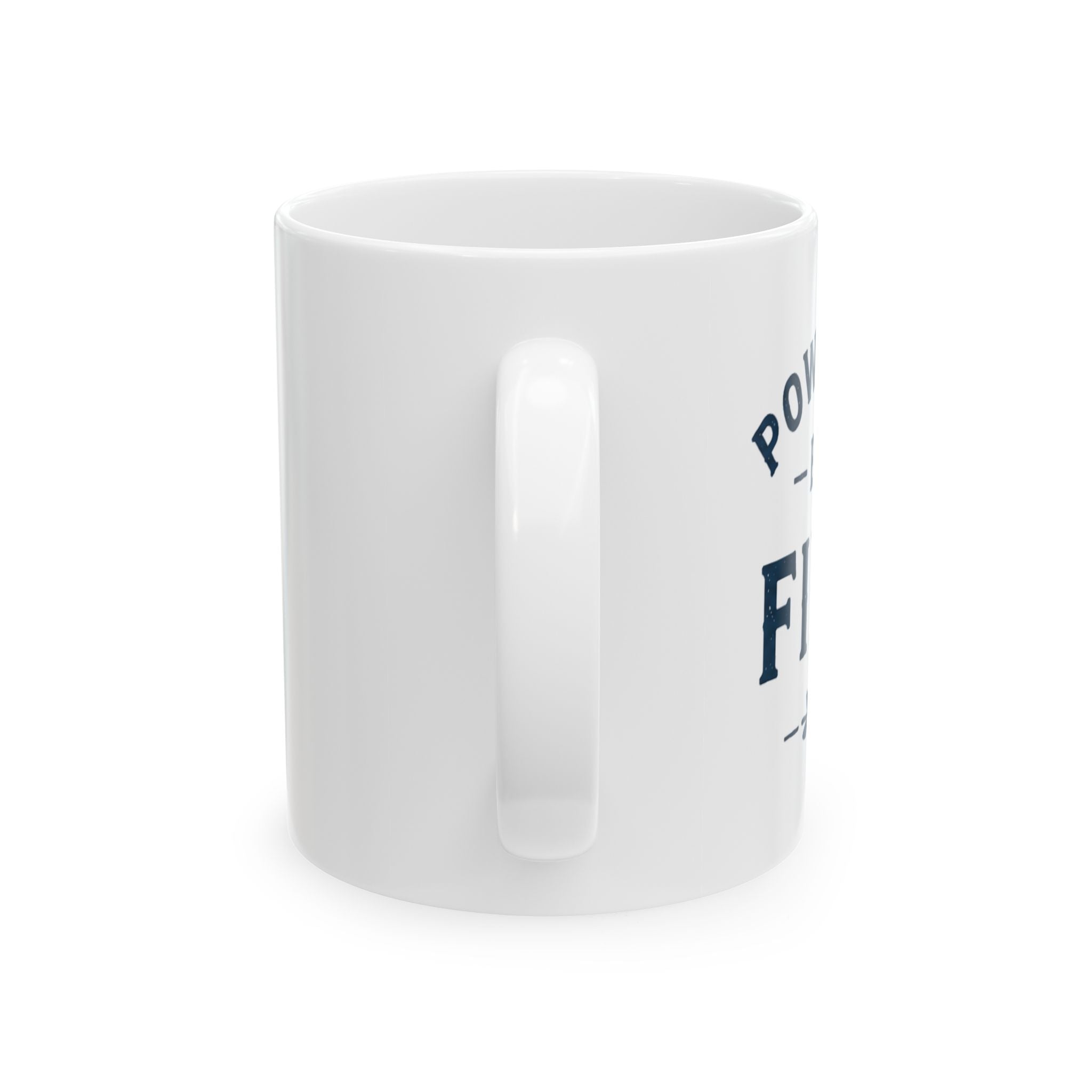 Powered by Fika™ Ceramic Coffee Mug – Premium Swedish Coffee Mug for Everyday Fika