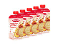 5 x Semper Gröt med Äpple, Persika & Banan – Swedish Oat Porridge Pouches for Babies from 6 Months, 5 x 120g

