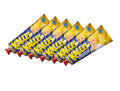 6 x Kalles Randiga Ägg 285g tubes – Swedish mild-smoked kaviar, cream cheese and egg spread with yellow and blue striped packaging, made in Sweden
