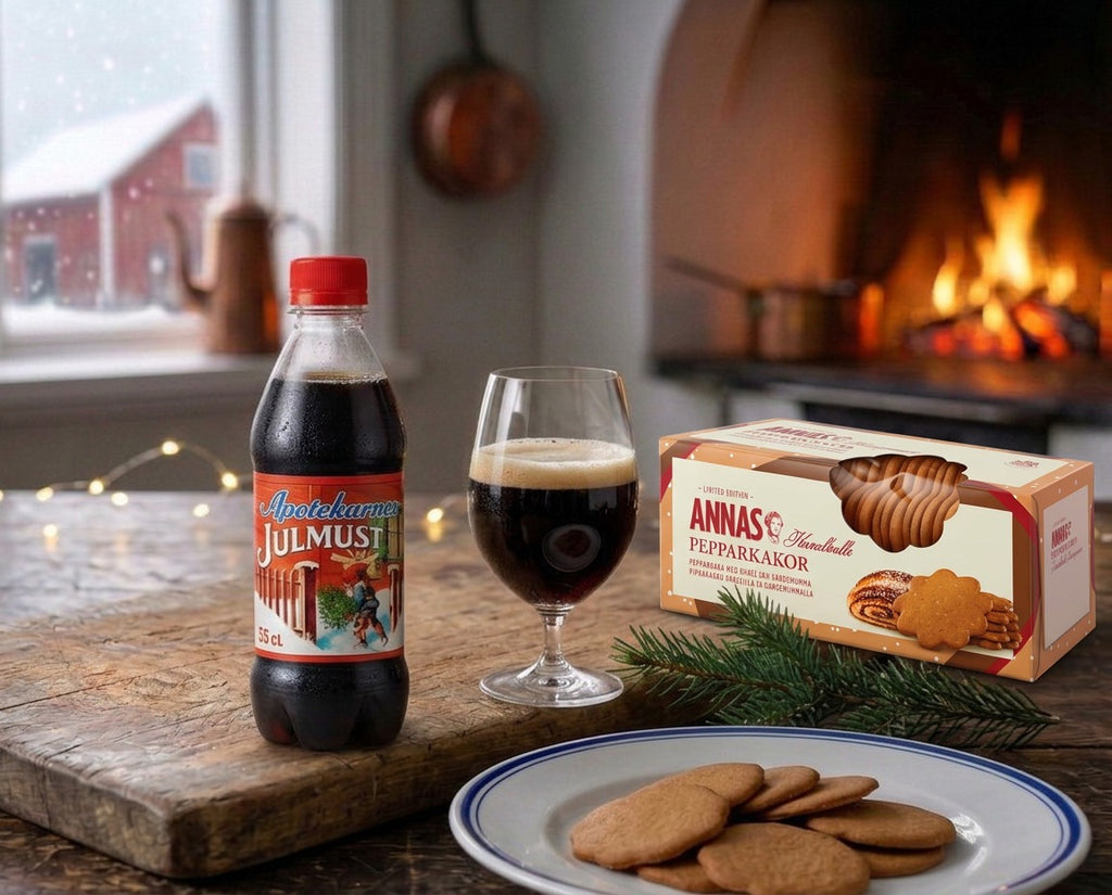 Annas Pepparkakor Kanelbulle 150g Swedish cinnamon bun flavored gingerbread cookies