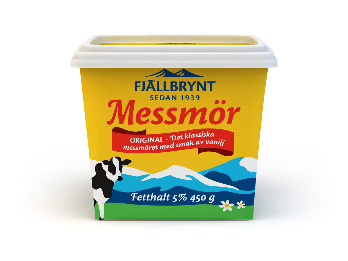 Authentic Swedish Messmör – sweet creamy whey cheese spread from Fjällbrynt