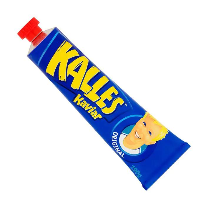 Kalles Kaviar Original 190g (6.70 oz) – Authentic Swedish Creamed Smoked Cod Roe Spread