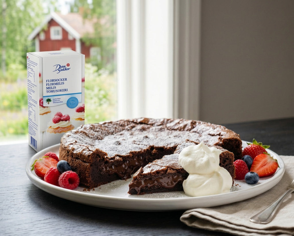 Dansukker Florsocker 500g Swedish-style icing sugar powdered sugar for baking and frosting