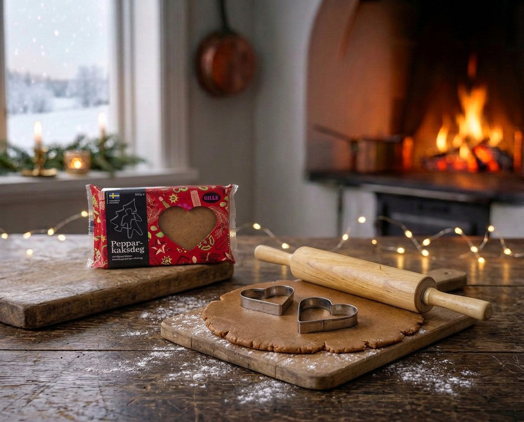 Gille Pepparkaksdeg 500g 17.6 oz Swedish ready-made gingerbread cookie dough with cinnamon ginger and cloves