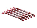 Grenna Polkagriskokeri Sockerstång Jordgubb 5 x 50g – Handmade Swedish strawberry rock candy sticks from Gränna

