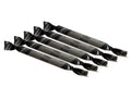Grenna Polkagriskokeri Sockerstång Lakrits 5 x 50g – Handmade Swedish licorice rock candy sticks from Gränna

