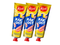 3 Tubes of Kavli Räkost Shrimp Cheese Spread 275g (9.7 oz) – Authentic Swedish Creamy Cheese Spread with Shrimp