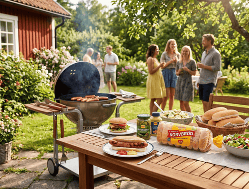 2 x Korvbröds Bagarn Klassiska Korvbröd 16 Hot Dog Buns 432g (15.23 oz) – Authentic Swedish Hot Dog Buns