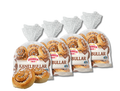 4 Bags of Skogaholm Kanelbullar – Traditional Swedish Cinnamon Buns (10 pcs per bag, 450g / 15.87oz)