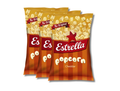 3 Bags of Estrella Popcorn Cheddar – 65g (2.29oz)