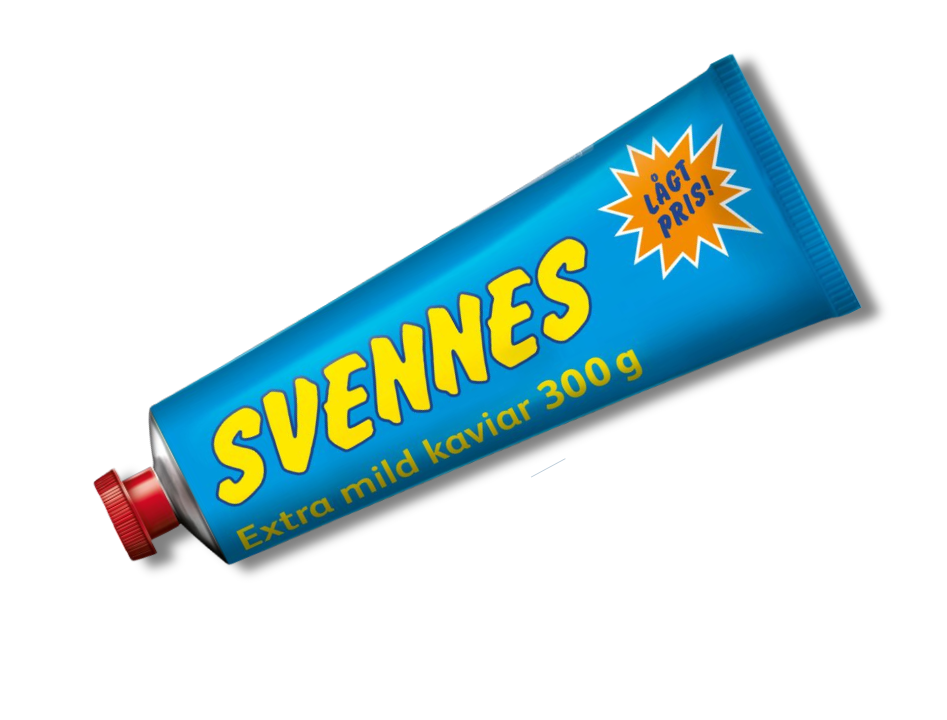 3 Tubes of Svennes Extra Mild Kaviar 300g (10.58 oz) – Authentic Swedish Creamy Cod Roe Spread