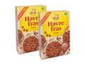 2 x Havrefras Cocoa Oat Pillows Cereal 300g (10.58 oz) – Authentic Scandinavian Whole Grain Breakfast Cereal