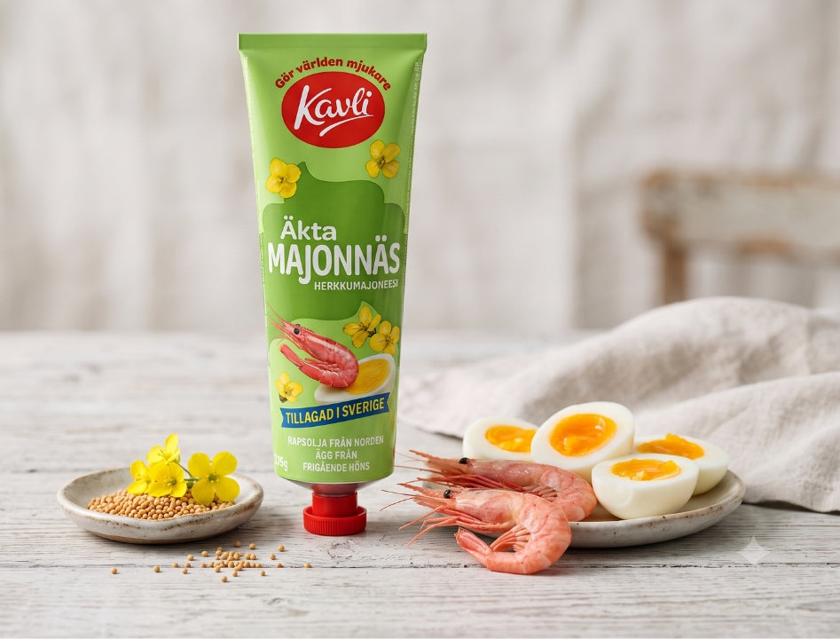 Kavli Majonnäs 275g (9.70 oz) – Authentic Norwegian Creamy Mayonnaise