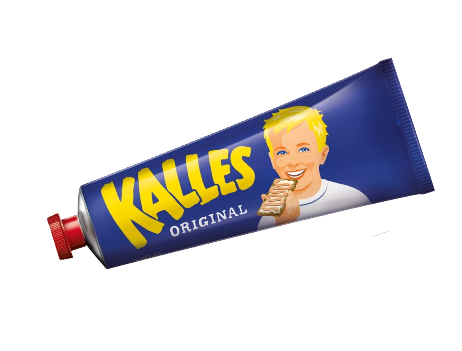 Kalles Kaviar Original 300g – iconic Swedish smoked cod roe spread in blue tube with red cap, MSC certified, included in the Kalles Kaviar Taste Box Small
