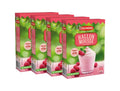 Ekströms Hallonmousse 4 Portioner 4 × 80g (4 × 2.82 oz) – Authentic Swedish Raspberry Mousse Mix
