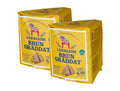 Leksands Brungräddat Knäckebröd Trekant 2 × 200g (2 × 7.05 oz) – Authentic Swedish Dark-Baked Triangle Rye Crispbread