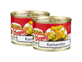 Borgens Chanterelles in Water 2 × 200g (2 × 7.05 oz) – Authentic Swedish Whole Chanterelle Mushrooms
