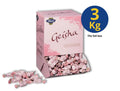 Fazer Geisha Chocolate 3kg (105.82 oz) – Original Commercial Box | Authentic Finnish Milk Chocolate with Soft Hazelnut Nougat Filling