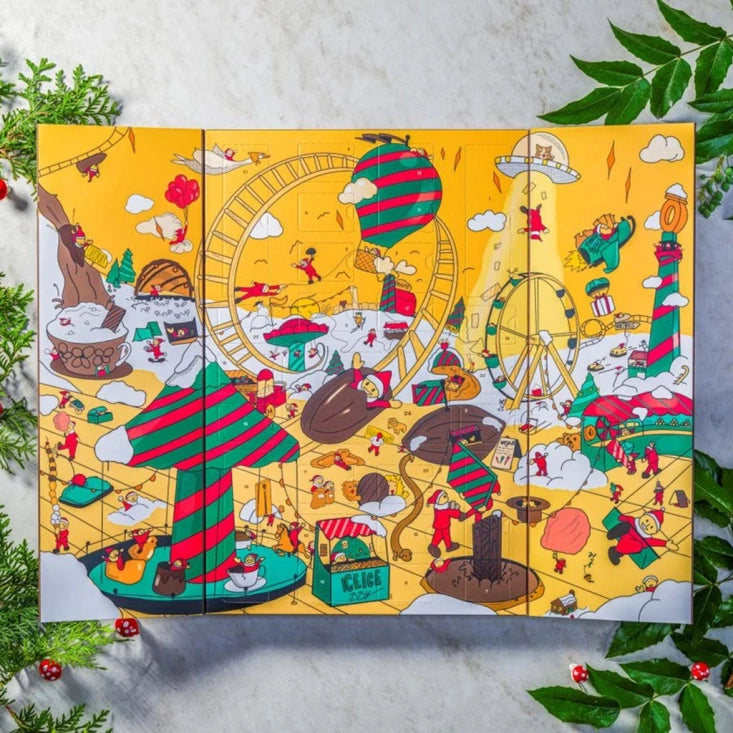 Malmö Chokladfabrik Merry Xmas Adventskalender 2026 organic Swedish chocolate Advent calendar