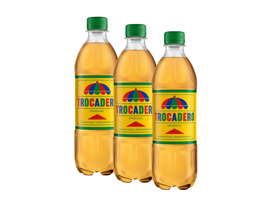 Trocadero Original 3 x 50cl – Swedish Orange & Apple Soft Drink
