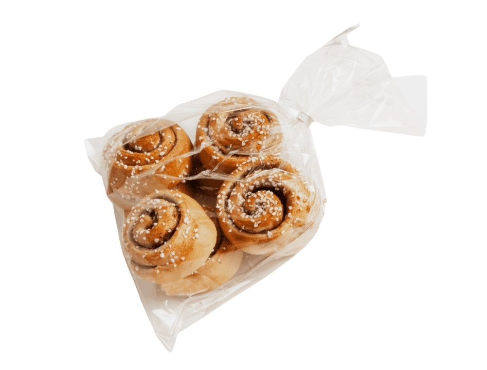 Urshultsbagarn Kanelsnäckor 8-Pack 360g – soft Swedish cinnamon buns in spiral shape from Småland
