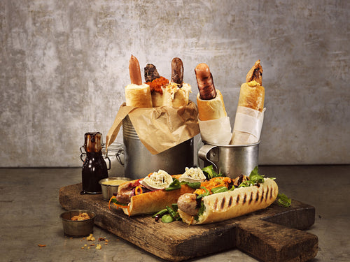 2 Packs of Korvbrödsbagarn French Hot Dog Bread - 3-Pack, 180g (6.34 oz)