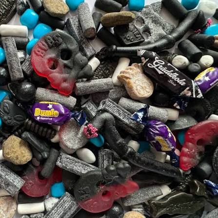 Swedish Mixed Licorice Candy 1kg (35.27 oz) – Premium Assorted Scandinavian Pick & Mix