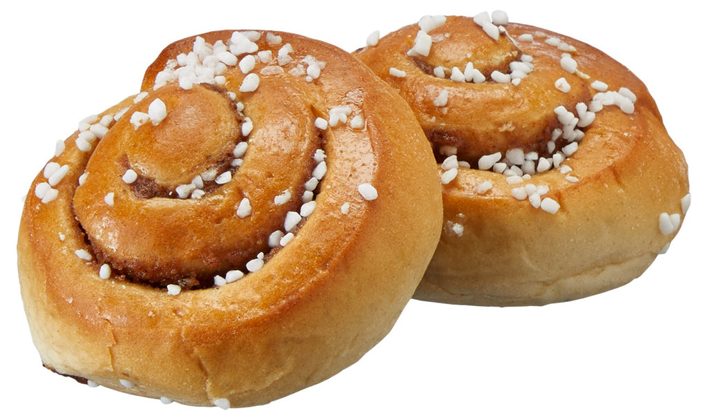 Skogaholm Kanelbullar – Traditional Swedish Cinnamon Buns (10 pcs per bag, 450g / 15.87oz)