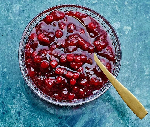 2 Jars of Garant Organic Lingonberry Jam 400g (14.10 oz) – Organic Swedish Lingonberry Preserve – Authentic Scandinavian Flavor
