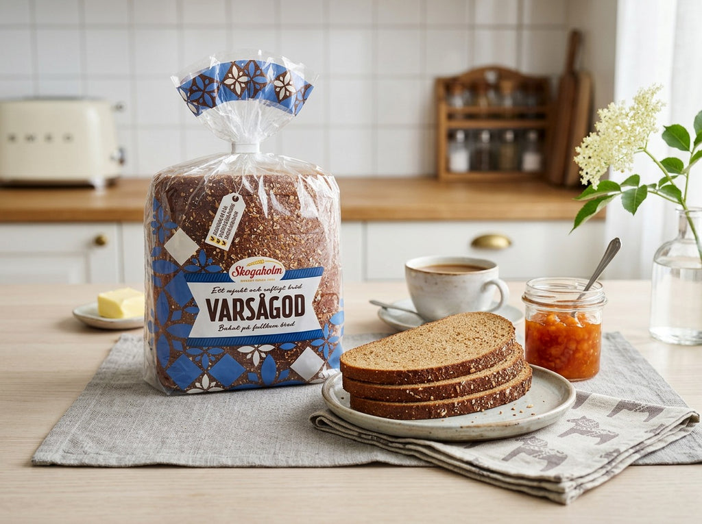 3 x Skogaholm Varsågod Sliced Bread 715g (25.22 oz) – Authentic Swedish Whole Grain Bread
