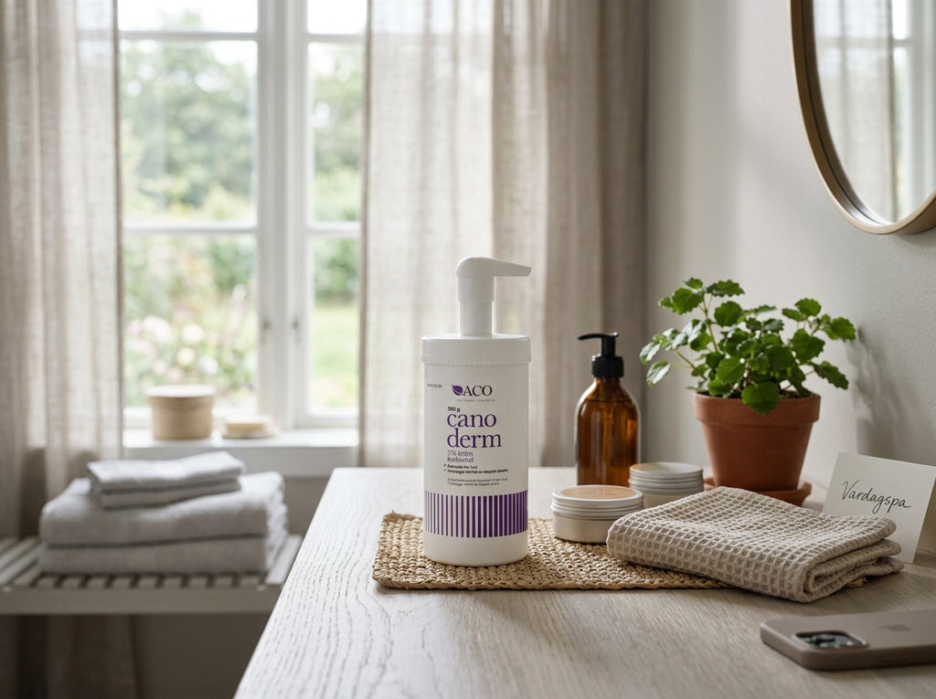 Canoderm Cream 5% 500g (17.64 oz) – Moisturizing Urea Cream for Very Dry Skin