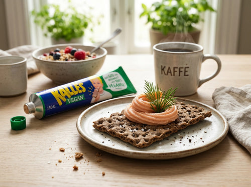 2 x Kalles Vegan Spread 150g (5.29 oz) – Authentic Swedish Plant-Based Caviar Alternative