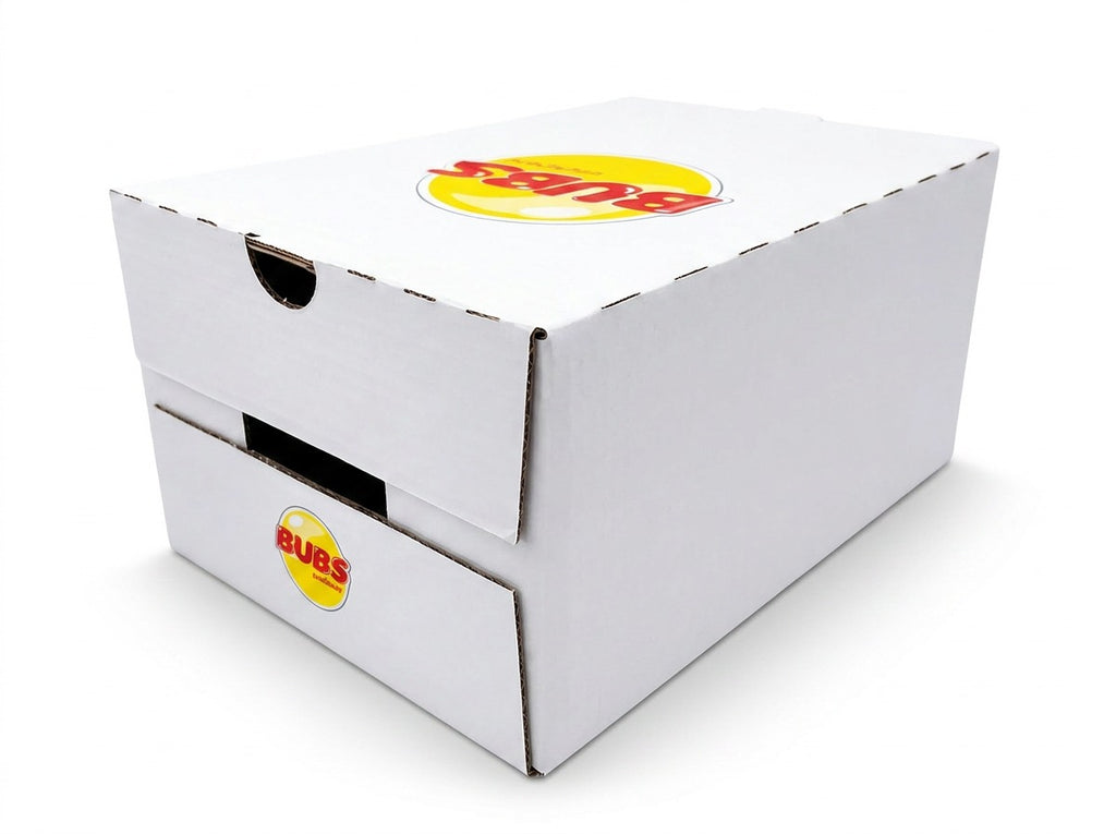BUBS Banana Toffee OVALS Candy 2.8kg (98.77 oz) – Authentic Swedish Vegan Soft & Chewy Candy Bulk Box